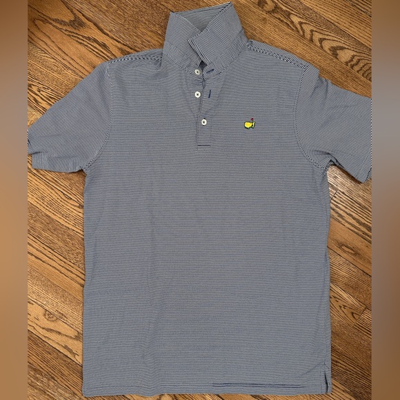 Masters Shirts Navy White Masters Golf Polo Augusta National Golf